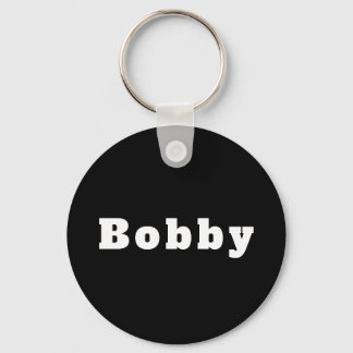 Schlüsselger mit Namen Bobby Schlüsselanhänger