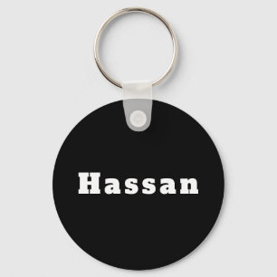 Schlüsselger mit Namen Hassan Schlüsselanhänger