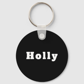 Schlüsselger mit Namen Holly Schlüsselanhänger