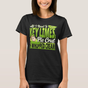 Schlüsselgrenzen für Piebekruste T-Shirt