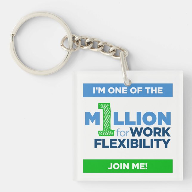 Schlüsselkette 1MFWF Schlüsselanhänger (Vorderseite)