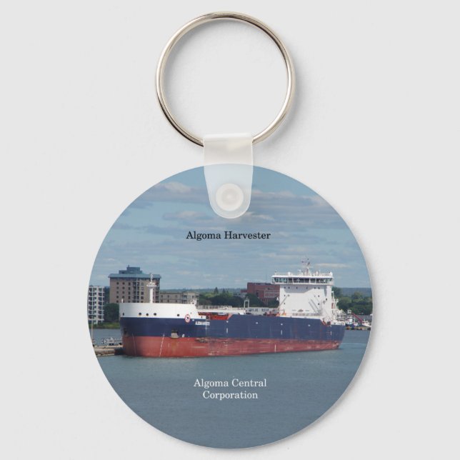 Schlüsselkette Algoma Harvester Schlüsselanhänger (Vorderseite)