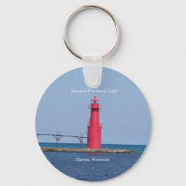 Schlüsselkette Algoma Pierhead Light Schlüsselanhänger