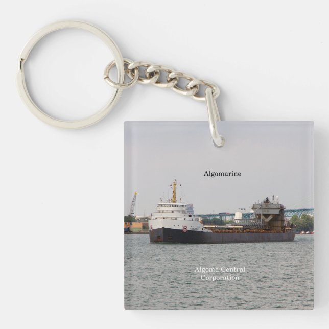 Schlüsselkette Algomarine Schlüsselanhänger (Vorderseite)