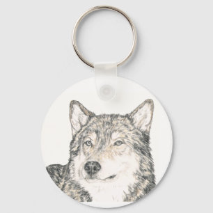 Schlüsselkette Alpha Male Wolf Schlüsselanhänger