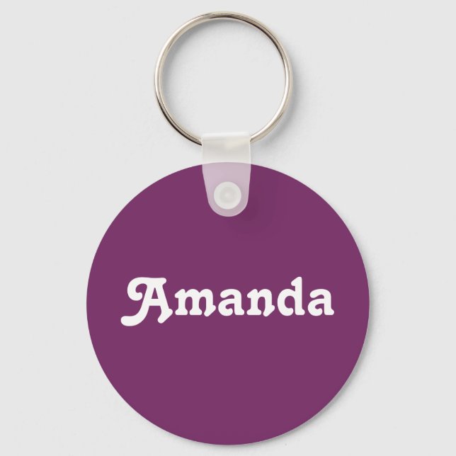 Schlüsselkette Amanda Schlüsselanhänger (Vorderseite)