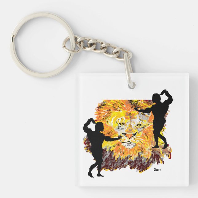 Schlüsselkette: Arbeiten Schlüsselanhänger (Vorderseite)