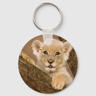 Schlüsselkette: Baby Lion Schlüsselkette Schlüsselanhänger