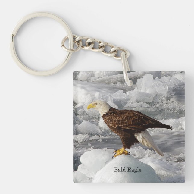 Schlüsselkette Bald Eagle Schlüsselanhänger (Vorderseite)