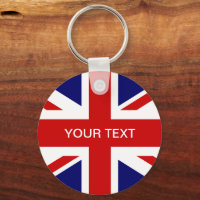 Schlüsselkette der britischen Flagge | Design der