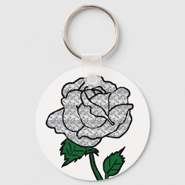 Schlüsselkette der Rose Schlüsselanhänger (Vorderseite)