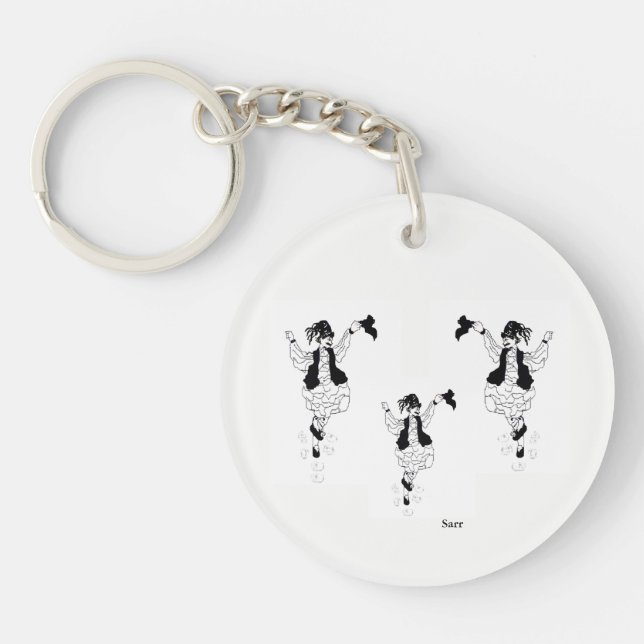 Schlüsselkette des griechischen Evzone Schlüsselanhänger (Vorderseite)