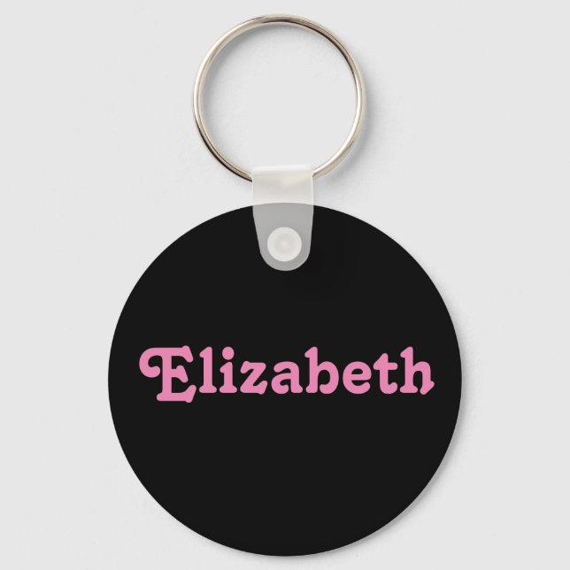 Schlüsselkette Elizabeth Schlüsselanhänger (Vorderseite)