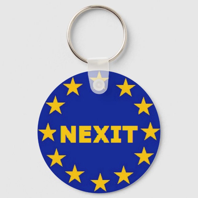 Schlüsselkette EU-Nexit Schlüsselanhänger (Vorderseite)