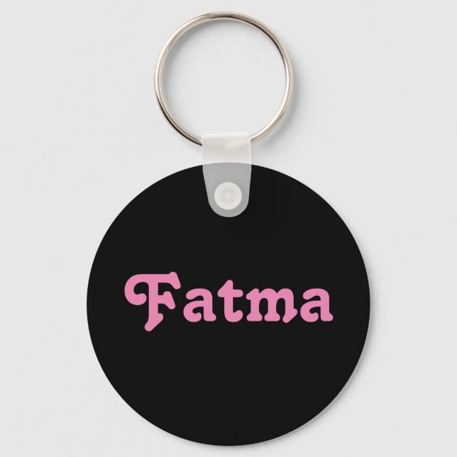Schlüsselkette Fatma Schlüsselanhänger (Vorderseite)