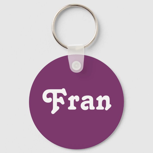 Schlüsselkette Fran Schlüsselanhänger (Vorderseite)