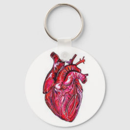 Schlüsselkette für anatomisches Herz Schlüsselanhänger