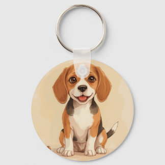 Schlüsselkette für Beagle Schlüsselanhänger
