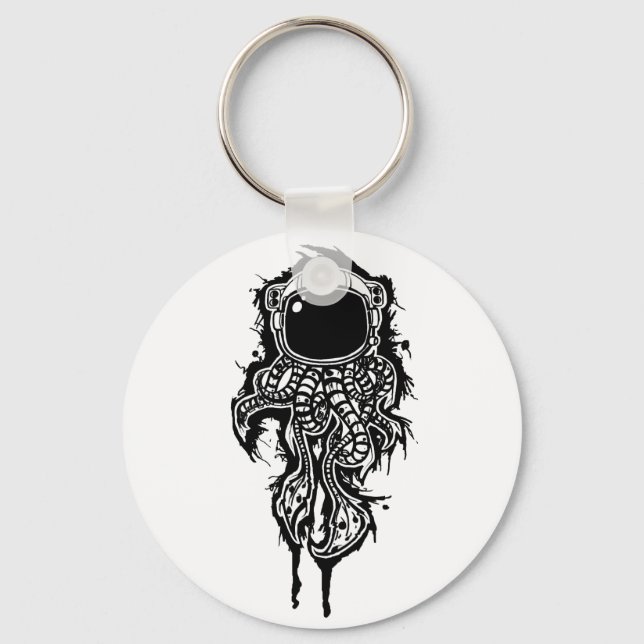 Schlüsselkette für den Tintenfisch Schlüsselanhänger (Vorderseite)