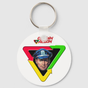 Schlüsselkette für klassische CA-Embleme Schlüsselanhänger