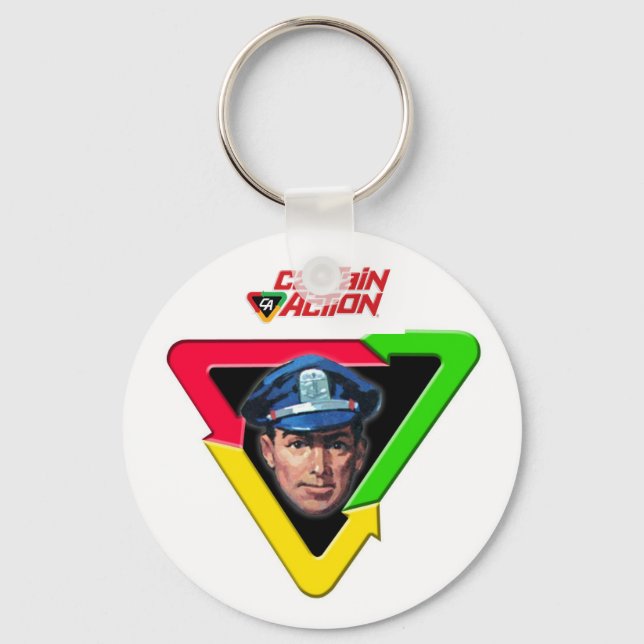 Schlüsselkette für klassische CA-Embleme Schlüsselanhänger (Vorderseite)