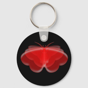 Schlüsselkette für Schmetterlingsherzen Schlüsselanhänger