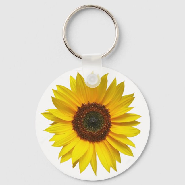 Schlüsselkette für Sonnenblumen Schlüsselanhänger (Vorderseite)