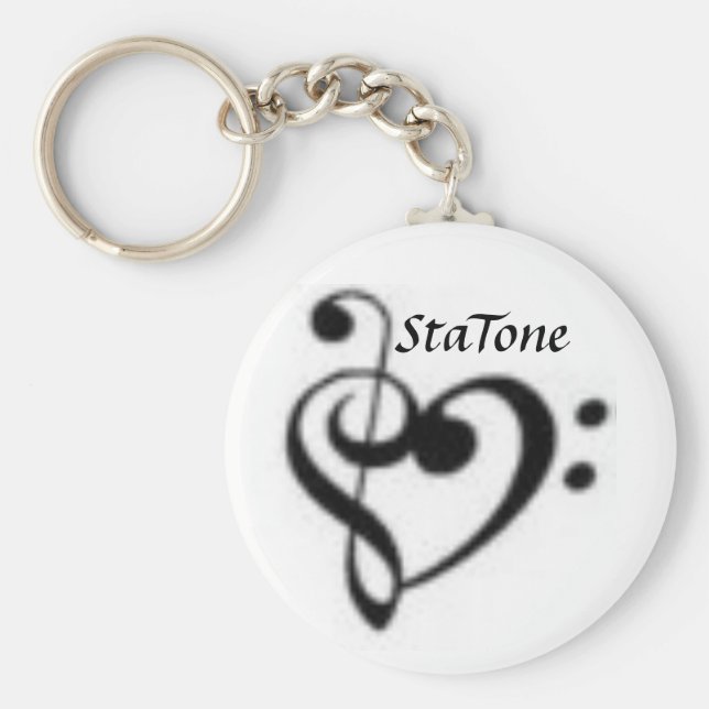 Schlüsselkette für StaTone Schlüsselanhänger (Vorne)