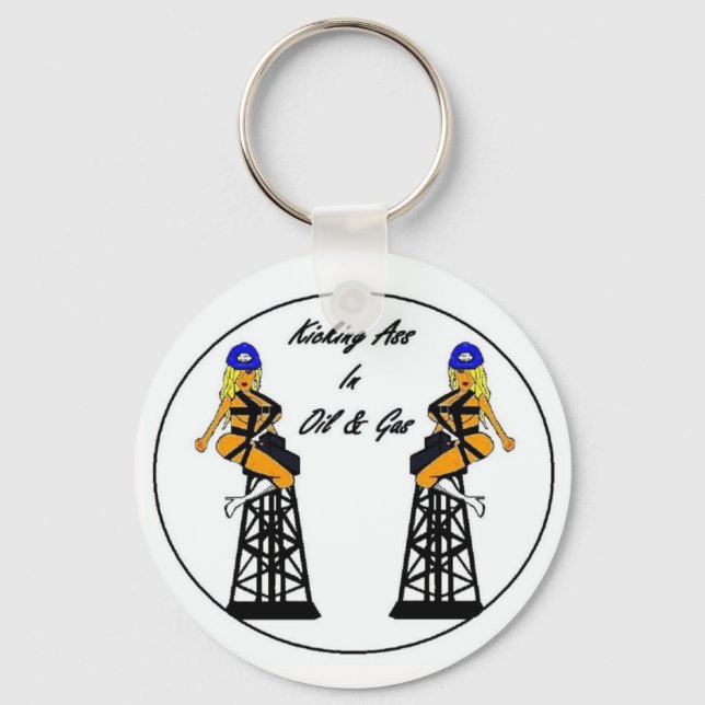 Schlüsselkette für zwei Derricks Schlüsselanhänger (Vorderseite)