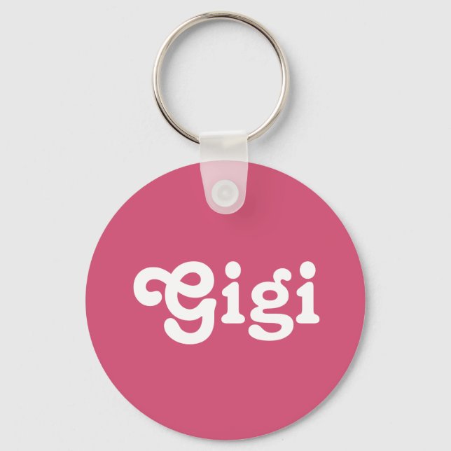 Schlüsselkette Gigi Schlüsselanhänger (Vorderseite)