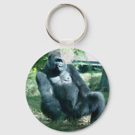 Schlüsselkette Gorilla Schlüsselanhänger