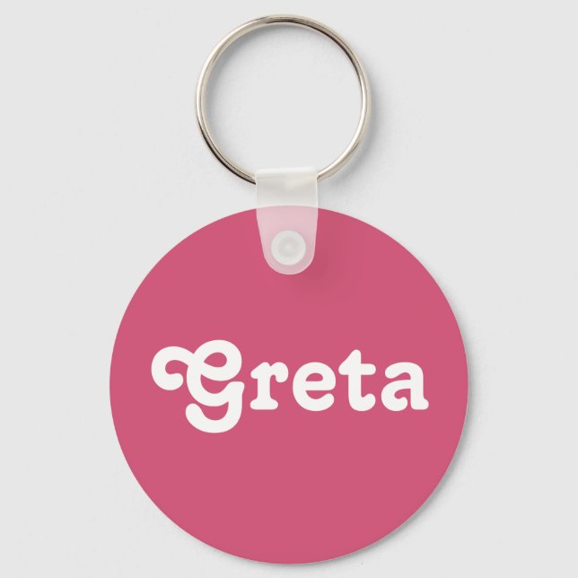 Schlüsselkette Greta Schlüsselanhänger (Vorderseite)