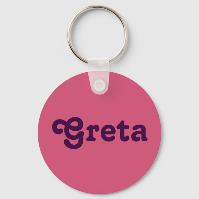 Schlüsselkette Greta Schlüsselanhänger (Vorderseite)