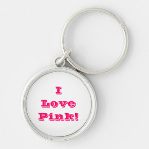 Schlüsselkette I - Liebe rosa Schlüsselanhänger