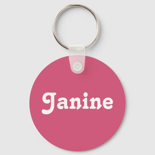 Schlüsselkette Janine Schlüsselanhänger (Vorderseite)