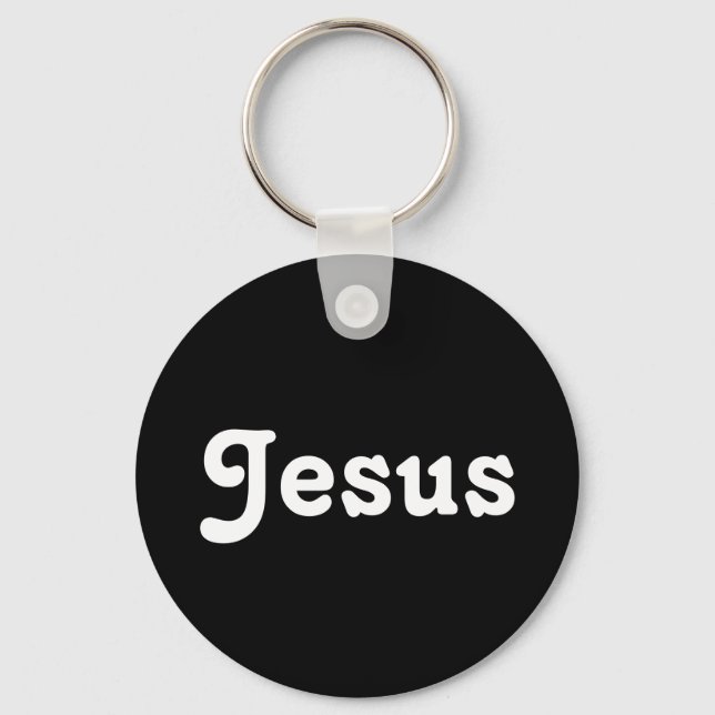 Schlüsselkette Jesus Schlüsselanhänger (Vorderseite)