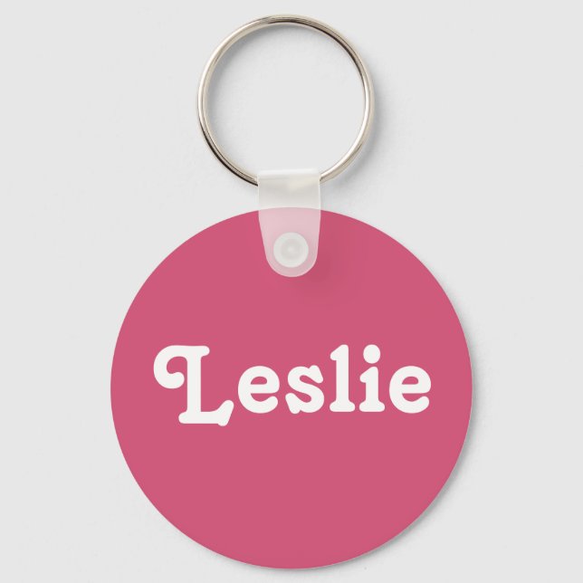 Schlüsselkette Leslie Schlüsselanhänger (Vorderseite)