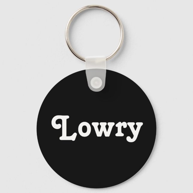 Schlüsselkette Lowry Schlüsselanhänger (Vorderseite)