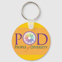 Schlüsselkette - Menschen in Diversity