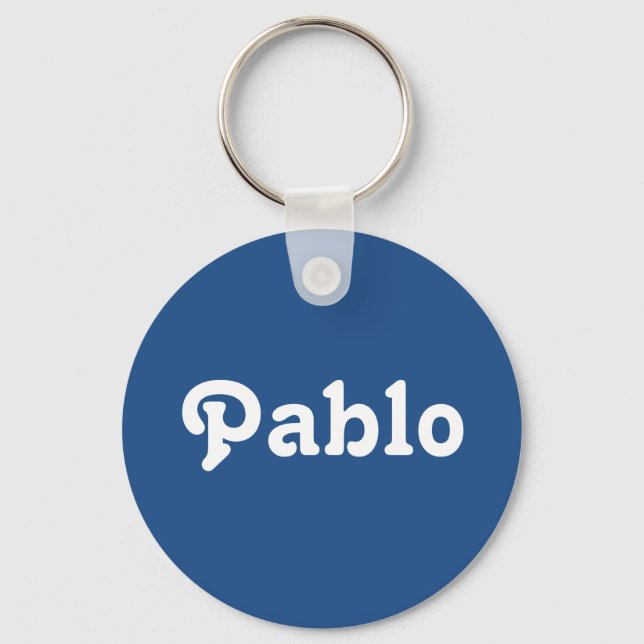Schlüsselkette Pablo Schlüsselanhänger (Vorderseite)