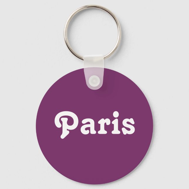 Schlüsselkette Paris Schlüsselanhänger (Vorderseite)