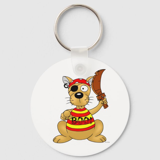 Schlüsselkette Pirate Schlüsselanhänger (Vorderseite)