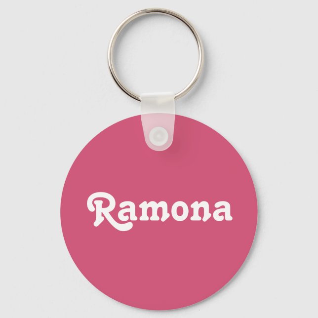 Schlüsselkette Ramona Schlüsselanhänger (Vorderseite)