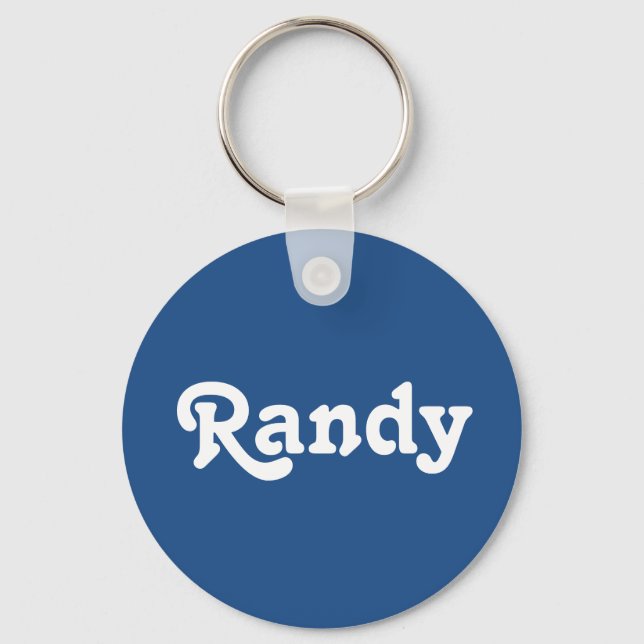 Schlüsselkette Randy Schlüsselanhänger (Vorderseite)