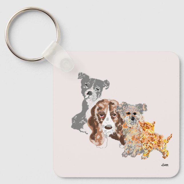 Schlüsselkette: Reisebuddies Schlüsselanhänger (Vorderseite)