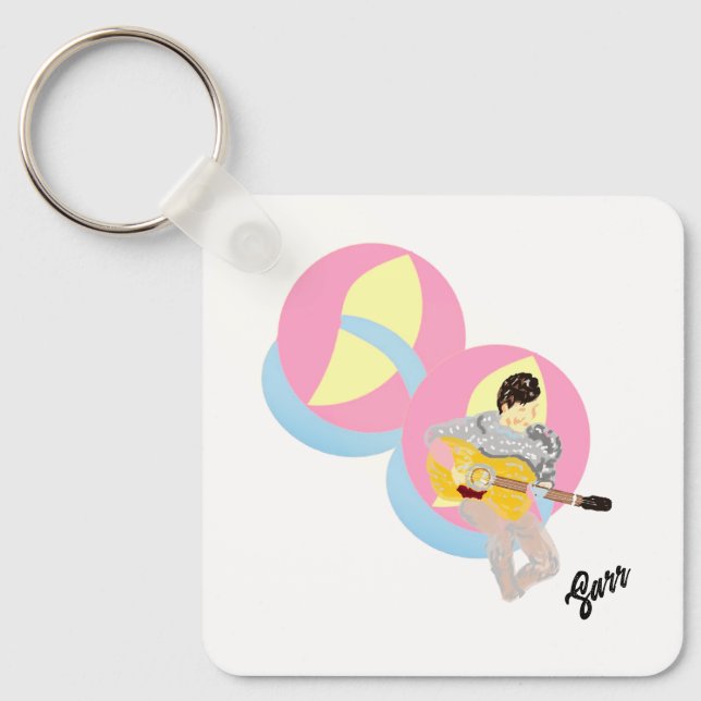 Schlüsselkette: Rollen Schlüsselanhänger (Vorderseite)