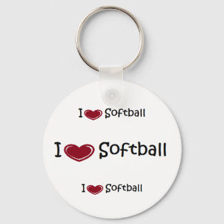 Schlüsselkette SOFTBALL Schlüsselanhänger