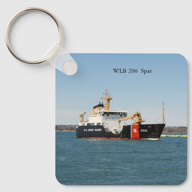 Schlüsselkette Spinnmetall Schlüsselanhänger (Vorderseite)