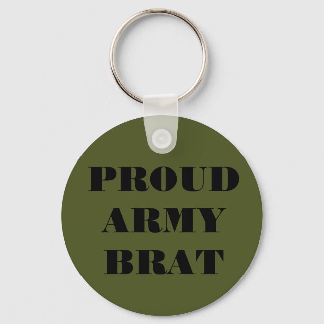 Schlüsselketten-Proud-Armee-Brat Schlüsselanhänger (Vorderseite)