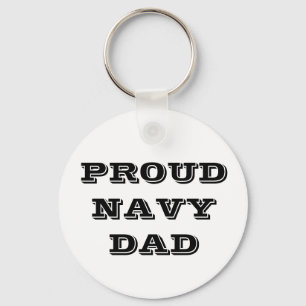 Schlüsselketten-stolzer Navy-Vater Schlüsselanhänger